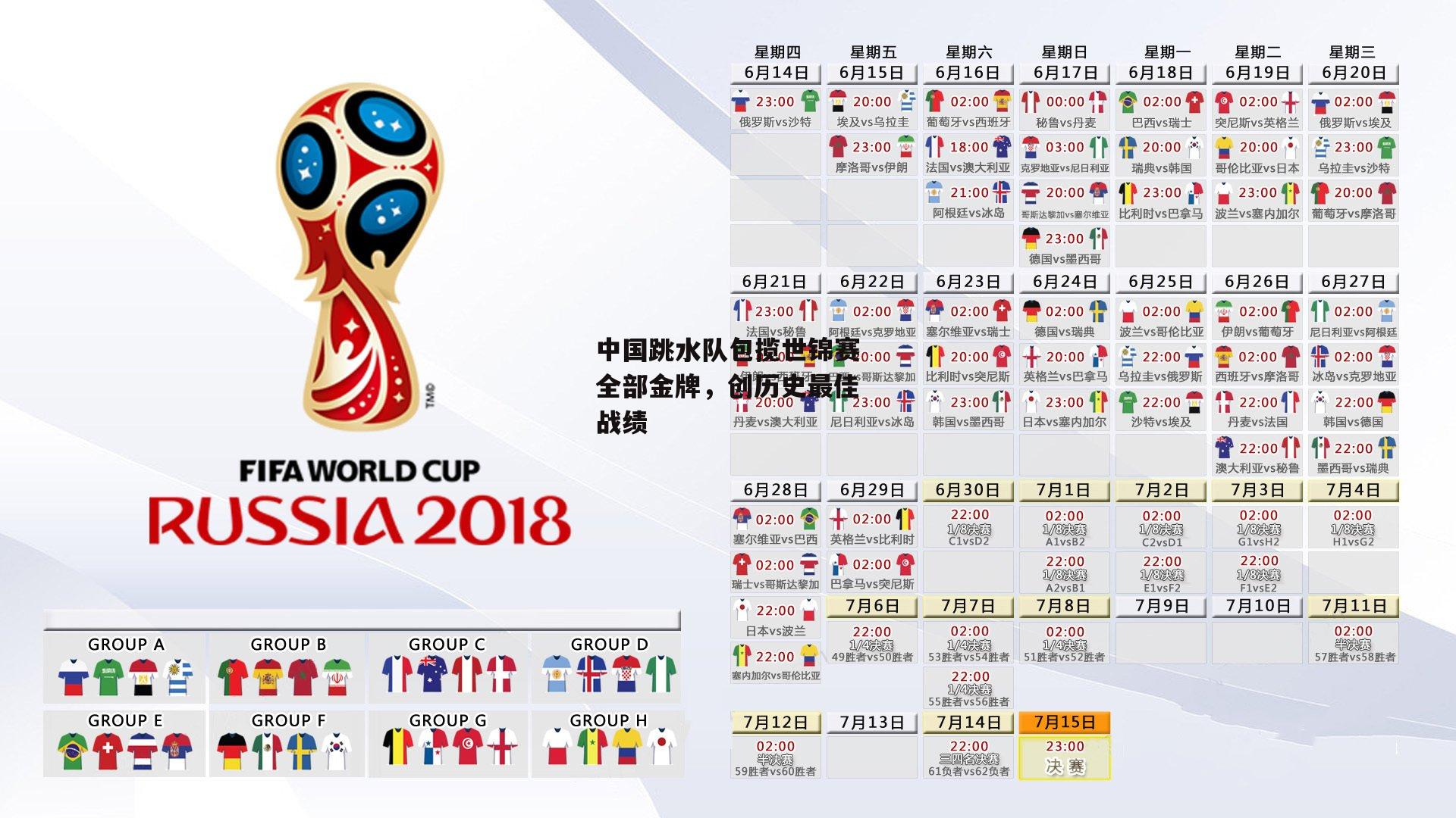 中国跳水队包揽世锦赛全部金牌，创历史最佳战绩